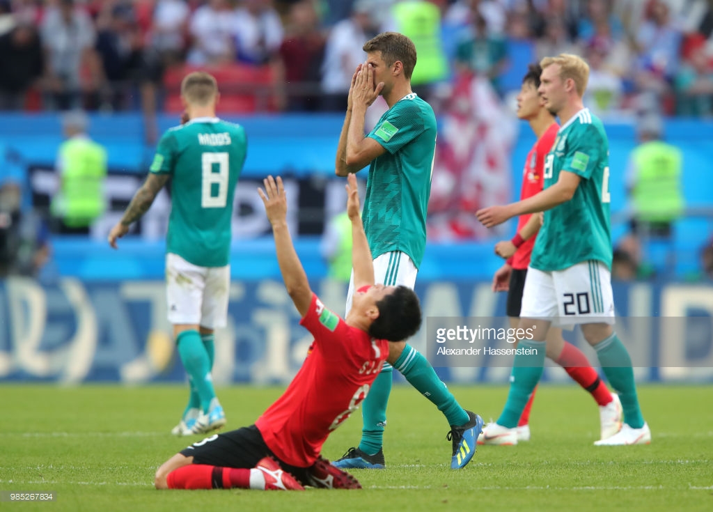 Hàn Quốc 2 - 0 Đức: 